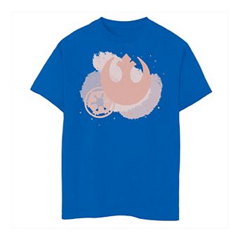 Boys 8-20 Star Wars Minimalist Brush Logos Tee