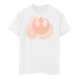 Boys 8-20 Star Wars Minimalist Brush Logos Tee