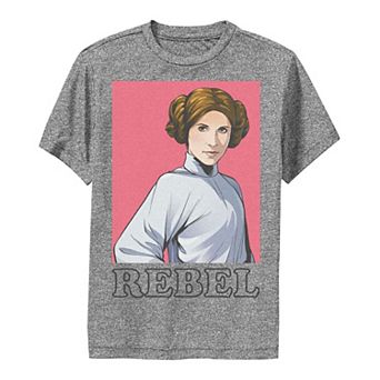 Boys 8-20 Star Wars Rebel Princess Leia Portrait Tee