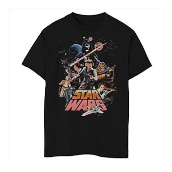 Boys 8-20 Star Wars Stand And Fight Vintage Poster Tee