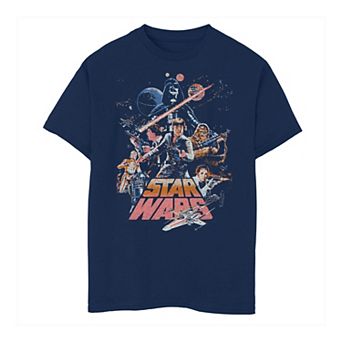 Boys 8-20 Star Wars Stand And Fight Vintage Poster Tee