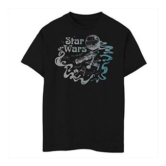 Boys 6-20 Star Wars Vintage Death Star Poster Tee