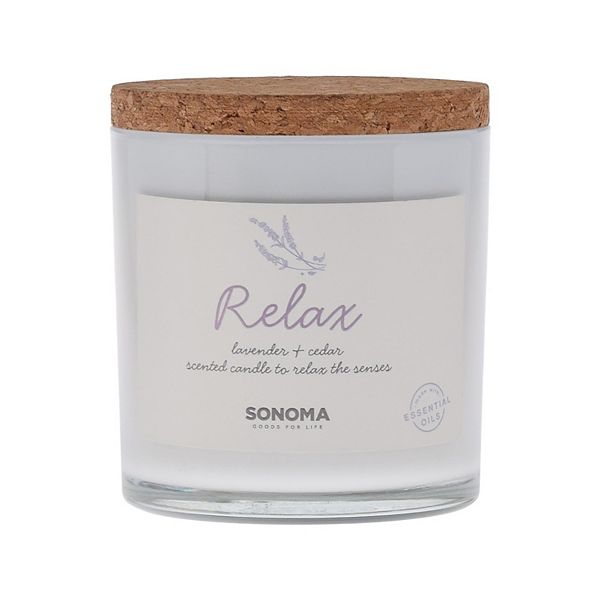 Sonoma Goods For Life® Spa Relax 3Wick Candle Jar