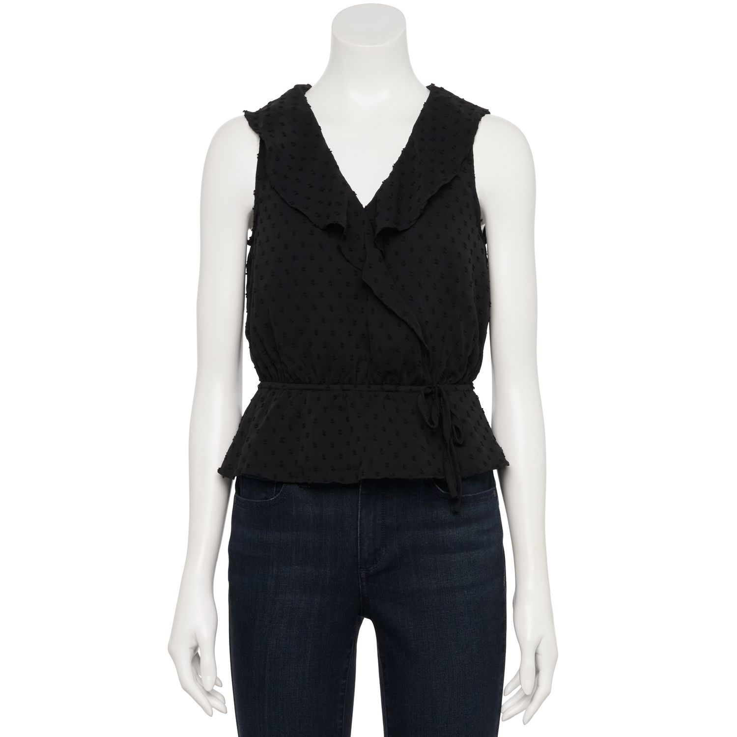 kohls sleeveless blouse