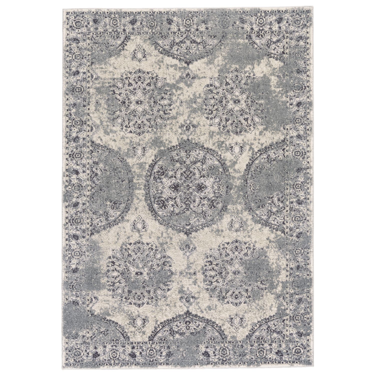 Truly Soft Memory Foam 2-pc. Bath Rug Set Grey 17x24 and 20x30