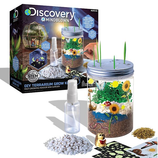 Discovery Mindblown DIY Terrarium Grow Kit
