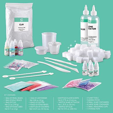 Discovery Mindblown 39-Piece Toy DIY Ultimate Slime Kit with Enchanted Case STEM Learning Set
