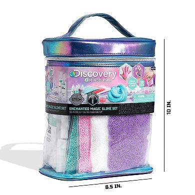 Discovery Mindblown 39-Piece Toy DIY Ultimate Slime Kit with Enchanted Case STEM Learning Set