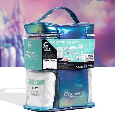 Discovery Mindblown 39-Piece Toy DIY Ultimate Slime Kit with Enchanted Case STEM Learning Set