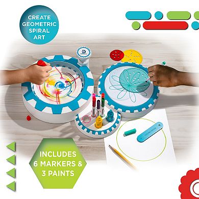 Discovery Mindblown Toy Spin and Twist Art Color Creations STEM Learning Set
