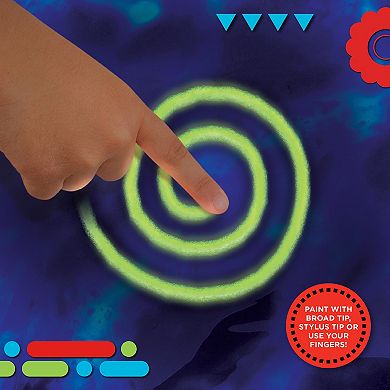 Discovery Mindblown Toy Drawing Glow Palette Mess-Free STEM Learning Set
