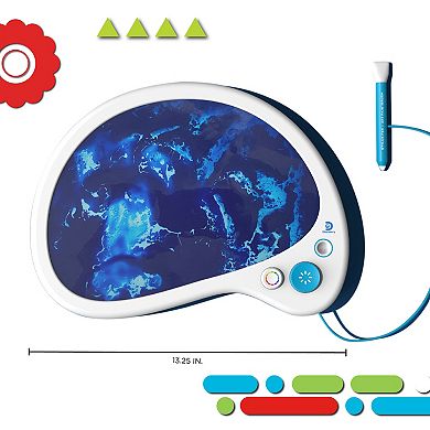 Discovery Mindblown Toy Drawing Glow Palette Mess-Free STEM Learning Set