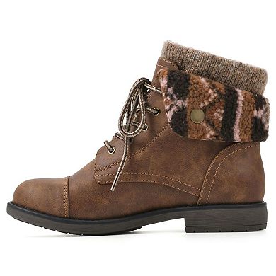 Cliffs by White Mountain Duena Women's Combat Boots