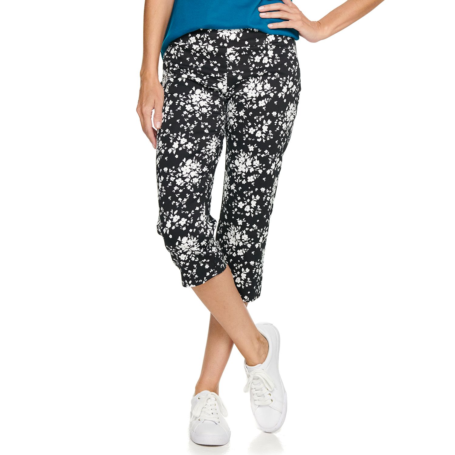 kohls womens capris petite