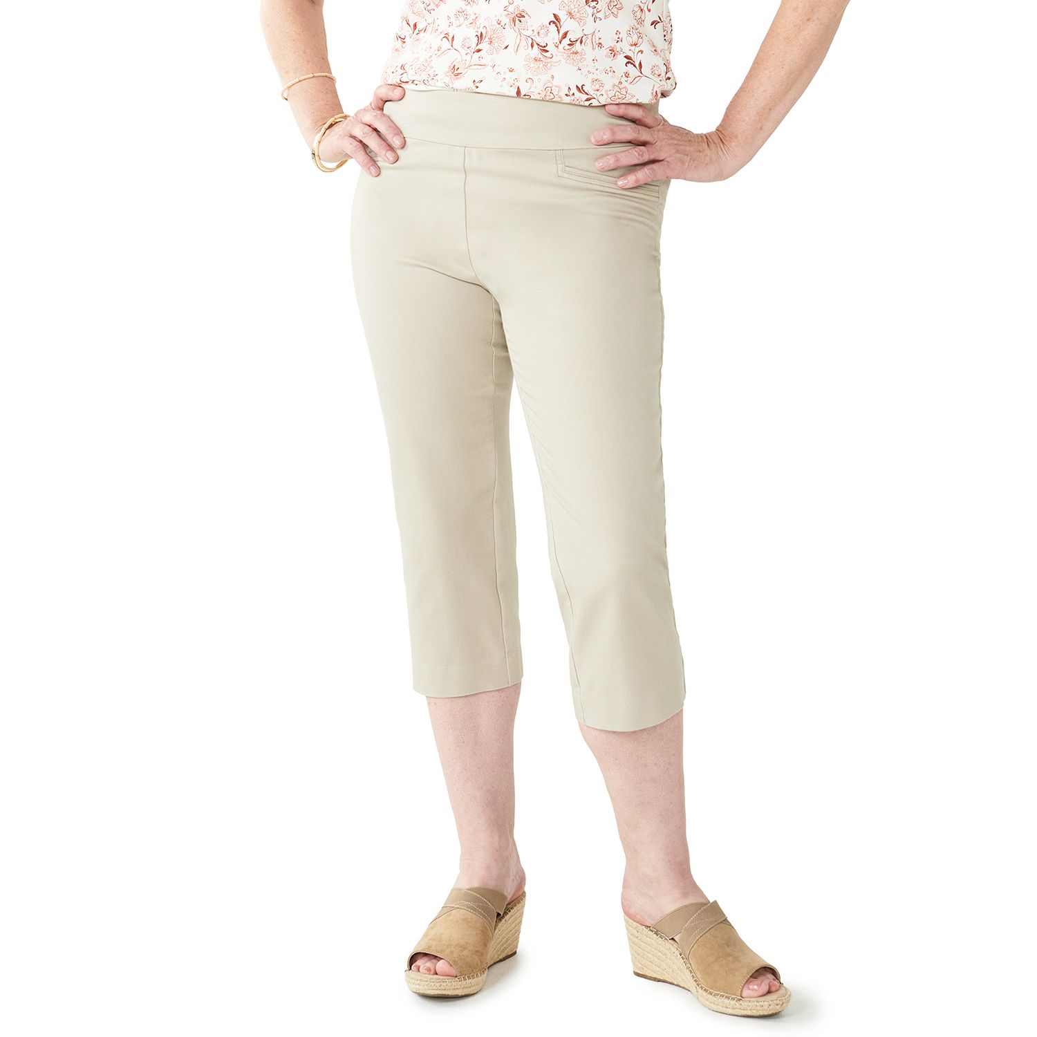 kohls womens capris petite