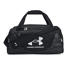 NWT Under Armour DSW Exclusive Gym Duffle Bag Black Quilted Unisex 