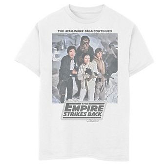 Boys 8-20 Star Wars: The Empire Strikes Back Scrapbook Tee