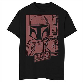 Boys 6-20 Star Wars Boba Fett Solid Poster Tee