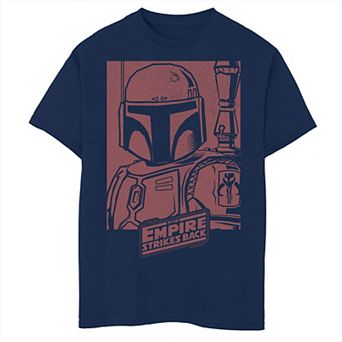 Boys 6-20 Star Wars Boba Fett Solid Poster Tee
