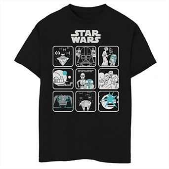 Boys 6-20 Star Wars: A New Hope Story Panels Tee