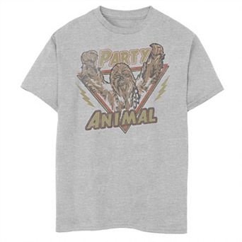 Boys 8-20 Star Wars Chewbacca Party Animal Portrait Tee