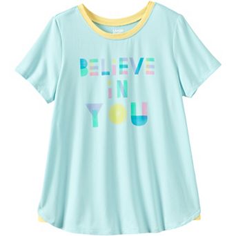 Girls 2-20 Lands' End Active Tee in Regular & Plus