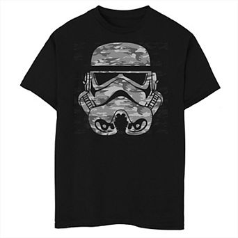 Boys 8-20 Star Wars Arctic Camo Stormtrooper Helmet Tee