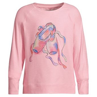 Girls 10-16 Lands' End Active Tee in Plus Size