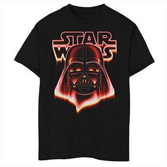 Boys 6-20 Star Wars Darth Vader Red Glow Portrait Tee