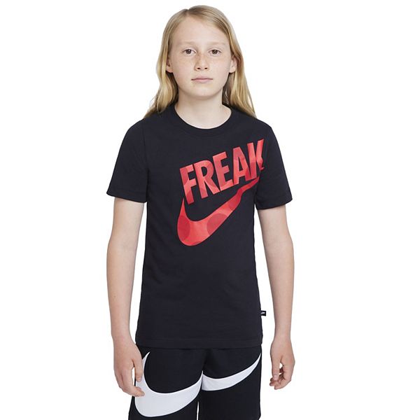 Size Large Nike Giannis Greek “Freak Black Dri-FIT T-Shirt NBA