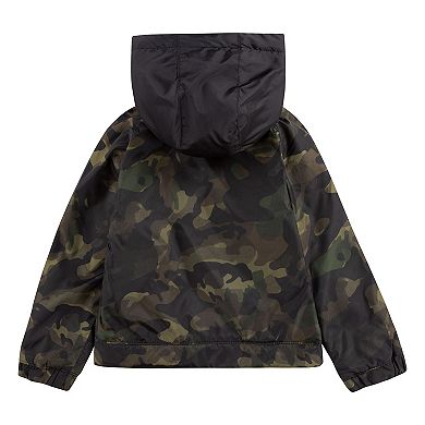 Toddler Boy Nike Fleece Lined Windbreaker Zip Jacket