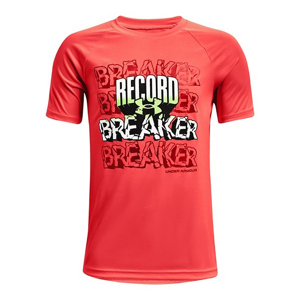 Boys 8-20 Under Armour Record Breaker Tech Tee