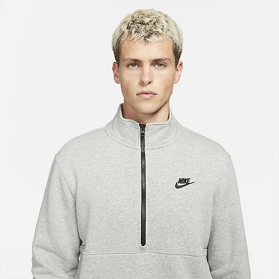 Men s Nike Club Quarter Zip Pullover