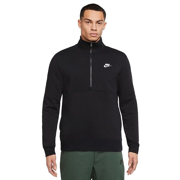Nike Club Fleece Men's Brushed-Back Long-Sleeve Polo