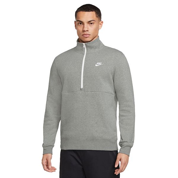 un acreedor Escarpado Chimenea Men's Nike Club Quarter Zip Pullover