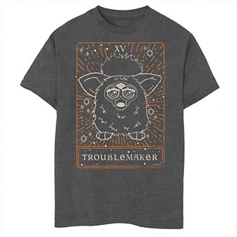 Boys Furby Tarot Trouble Maker Graphic Tee