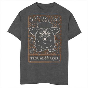 Boys Furby Tarot Trouble Maker Graphic Tee