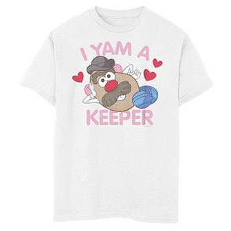 Boys Mr. Potatohead I Yam A Keeper Graphic Tee