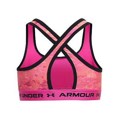 Girls 7-20 Under Armour Printed Crossback Sports Bra