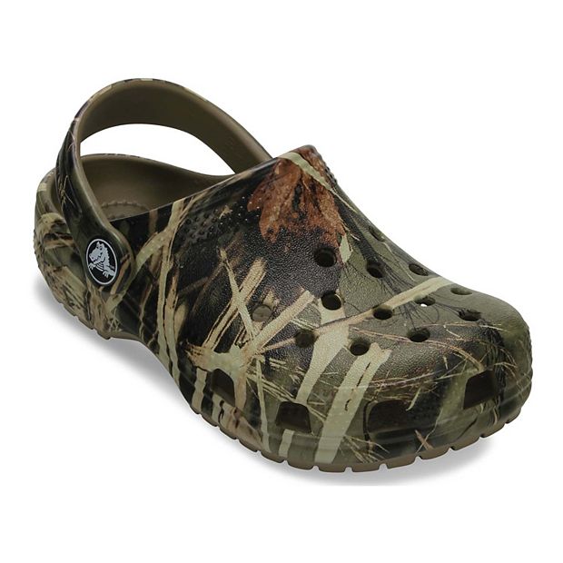 Little shops boy camo crocs