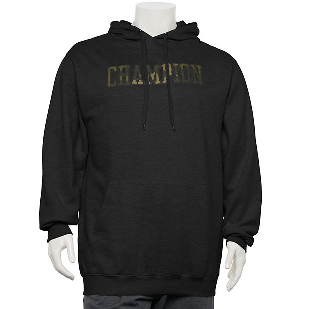 Champion men's discount powerblend applique hoodie