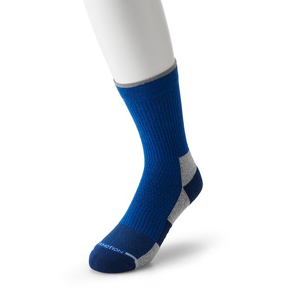 Men's Dr. Motion Outdoor Speed Line Compression Crew Socks