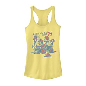 Juniors' Spillin' Tea Since 1776 Tank Top