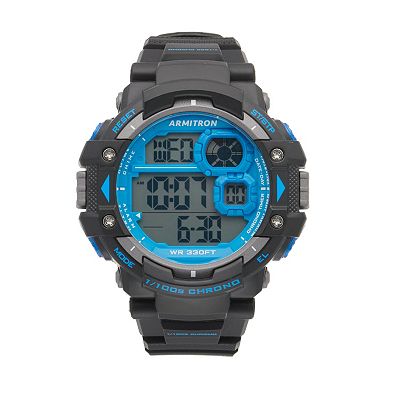 Armitron Men s Pro Sport Blue Digital Chronograph Watch 40 8309BLU