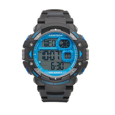 Armitron Men s Pro Sport Blue Digital Chronograph Watch 40 8309BLU