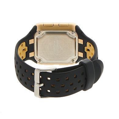 Armitron Men's Pro Sport Gold & Black LCD Digital Watch - 40-8417GBK 