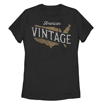 Juniors' "American Vintage" Graphic Tee