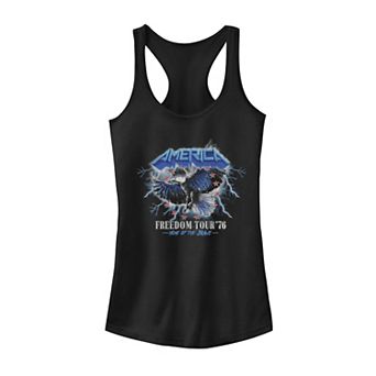 Juniors' America Freedom Tour '76 Eagle Tank Top
