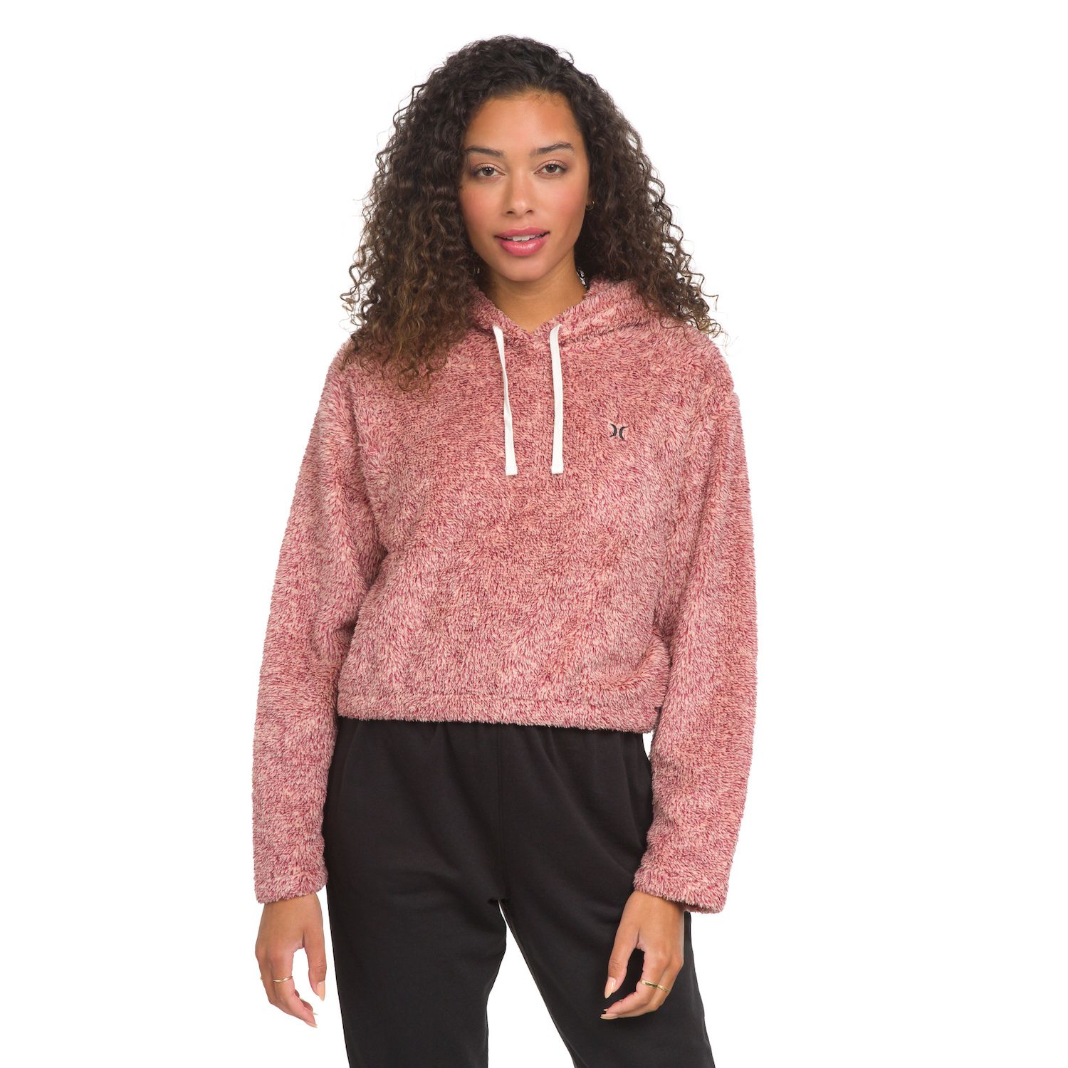 Image for Hurley Juniors' Cropped Wubby Hoodie at Kohl's.