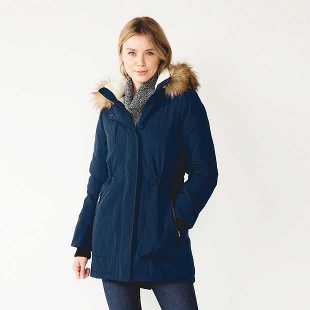 Kohls womens parka sale